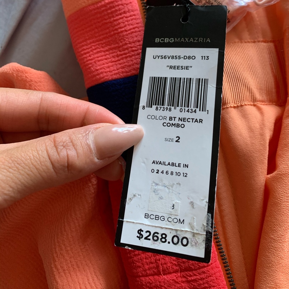 Bcbg maxazria dress size 2